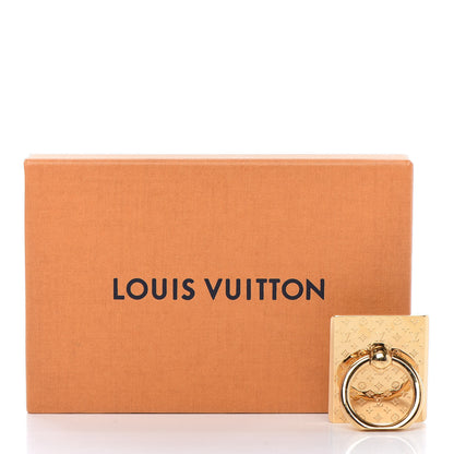 Louis Vuitton Nanogram Phone Ring Holder Gold 5 of 5