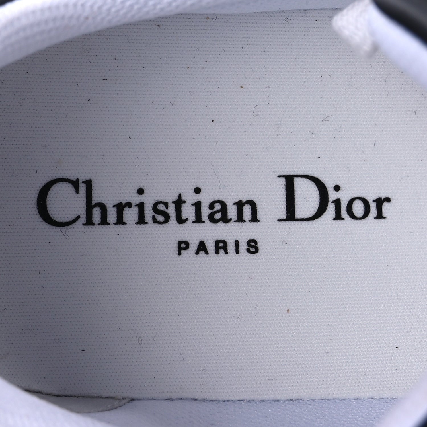 Christian Dior Calfskin Dior Star Ors Low Top Sneakers 39  Black 8 of 9