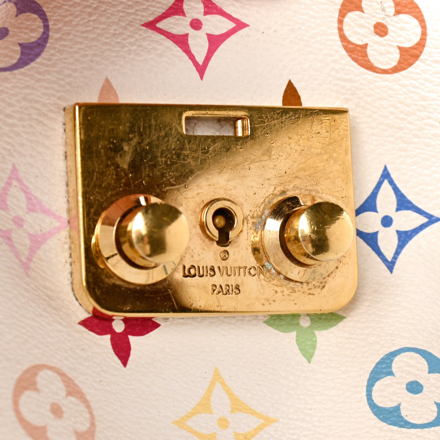 Monogram Multicolor Chrissie White