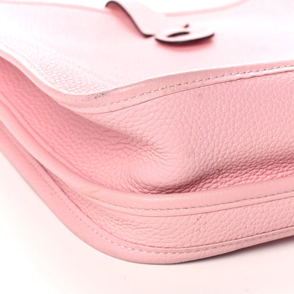Hermes Taurillon Clemence Evelyne III PM Rose Sakura 9 of 13