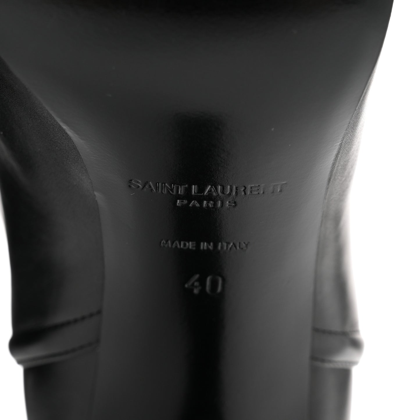 Jane 90 Knee High Boots 40 Black