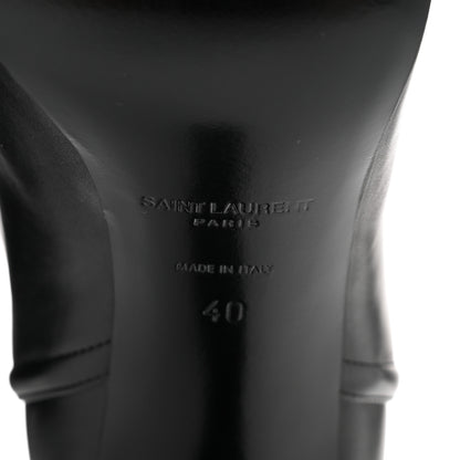 Saint Laurent Jane 90 Knee High Boots 40 Black 6 of 9