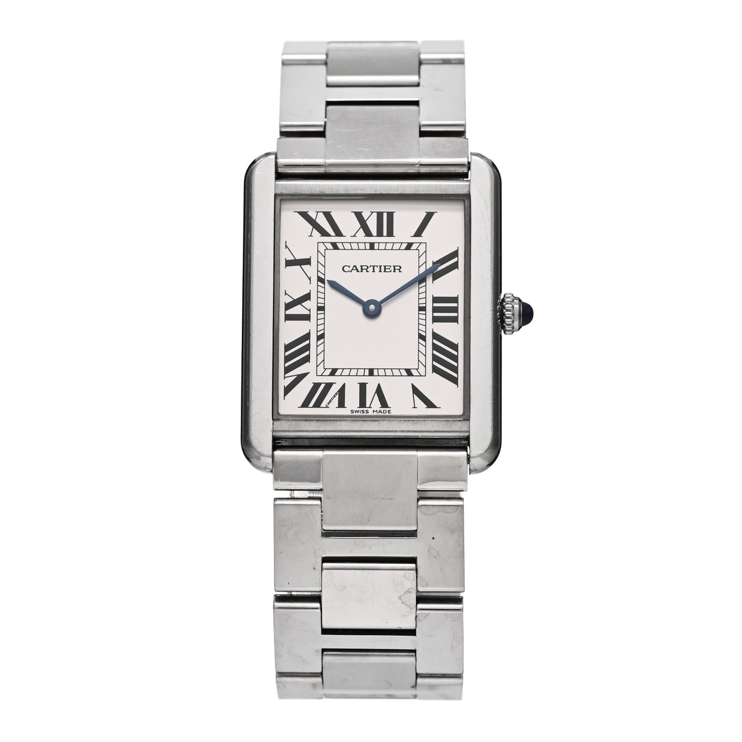 Stainless Steel 27mm Tank Solo Quartz Watch