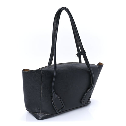 Bottega Veneta Grainy Calfskin Medium Arco Black Black 2 of 7