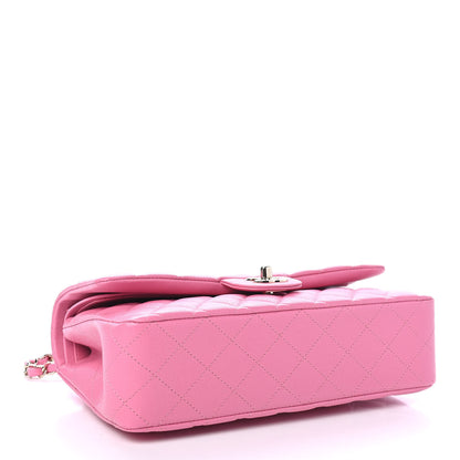 Chanel Caviar Quilted Medium Double Flap Pink 3 of 8