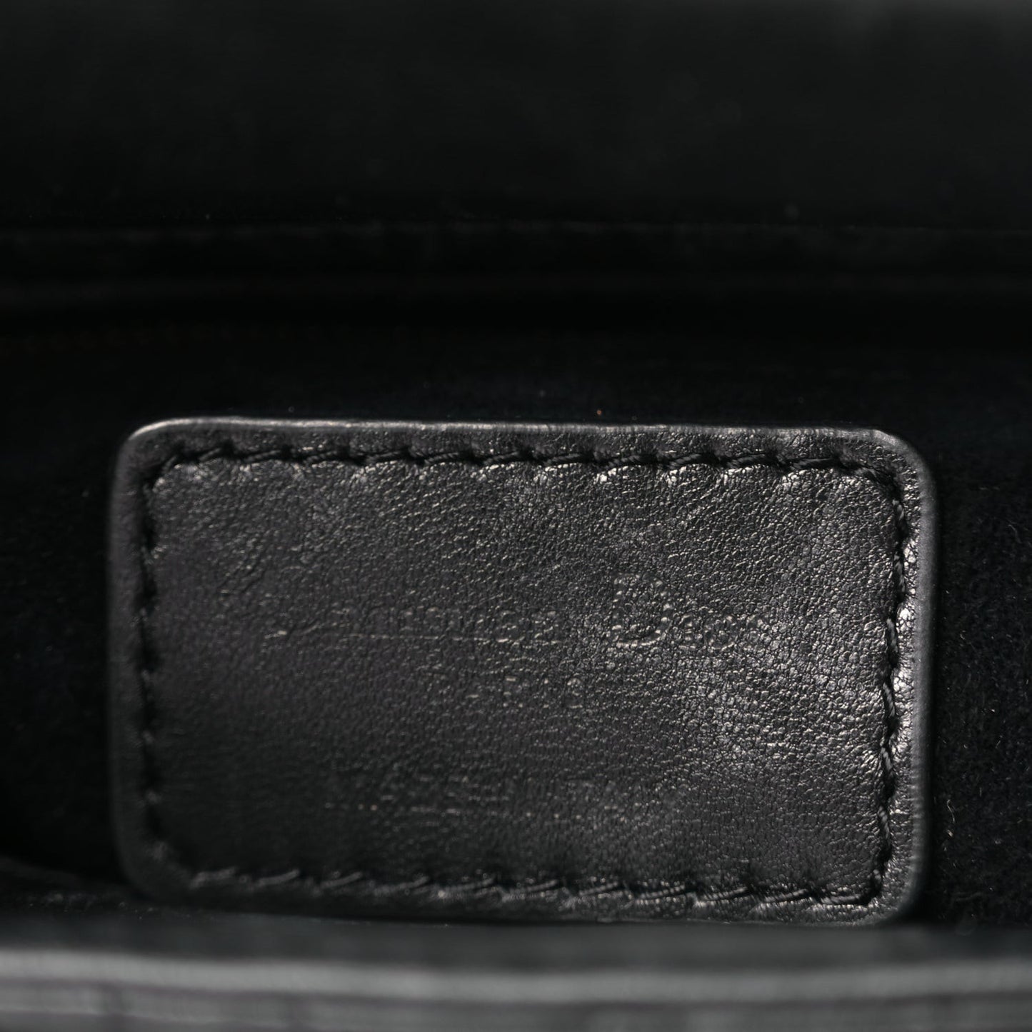 Lambskin Cannage Mini Lady Dior Black