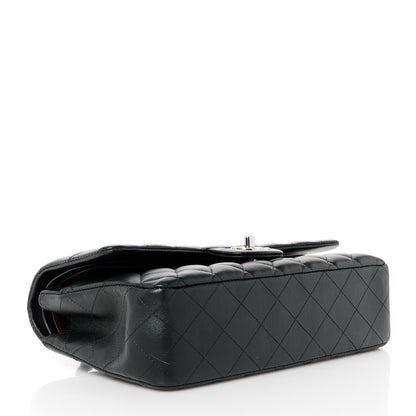 Chanel Lambskin Quilted Medium Double Flap Black 4 of 8