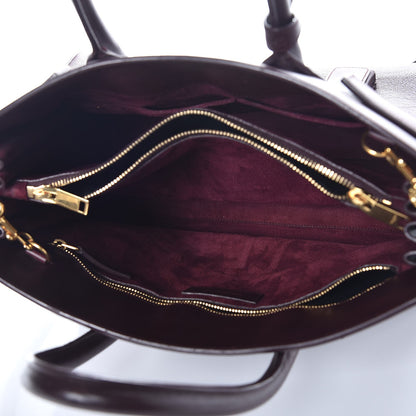 Saint Laurent Calfskin Small Sac De Jour Amarena 6 of 8