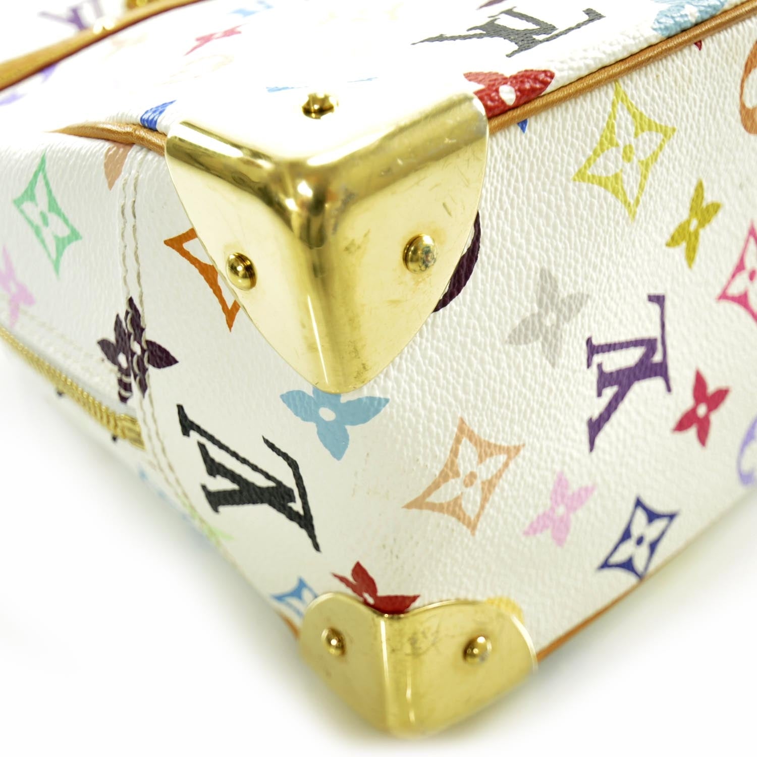 Louis Vuitton Monogram Multicolor Trouville White 9 of 9