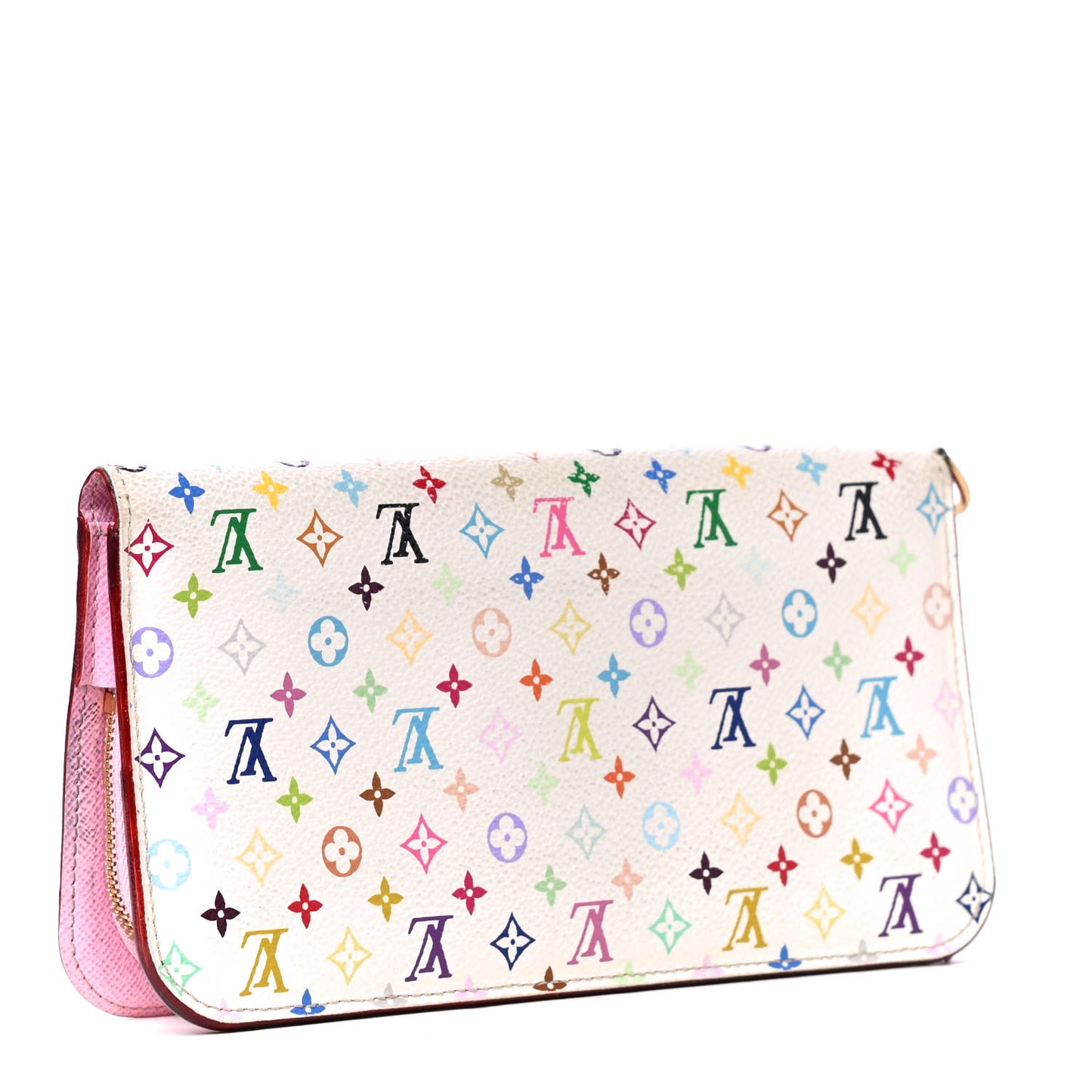 Monogram Multicolor Insolite Wallet White Litchi
