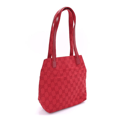 Gucci GG Monogram Tote Bag Red 2 of 7