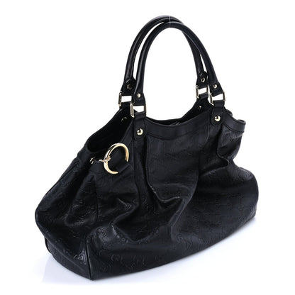 Gucci ssima Medium Sukey Tote Black 2 of 7