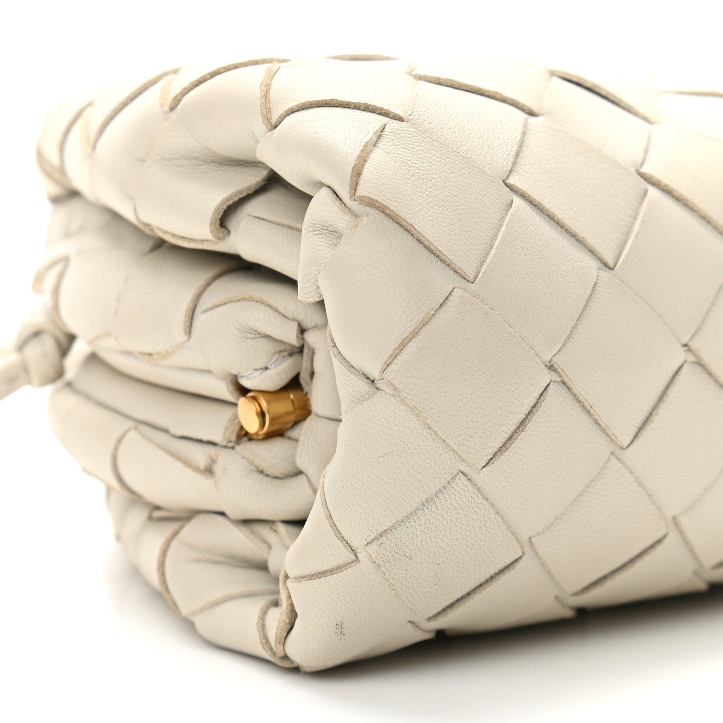 Nappa Intrecciato The Mini Pouch Plaster