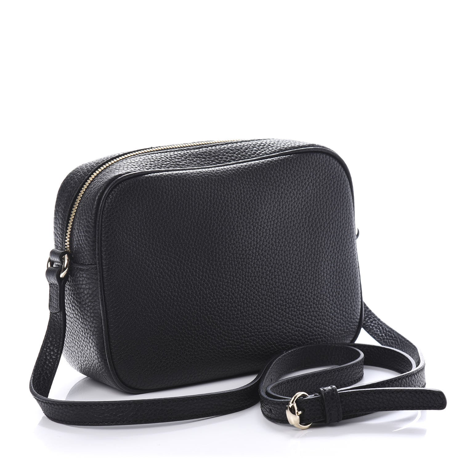 Gucci Pebbled Calfskin Small Soho Disco Bag Black 3 of 10