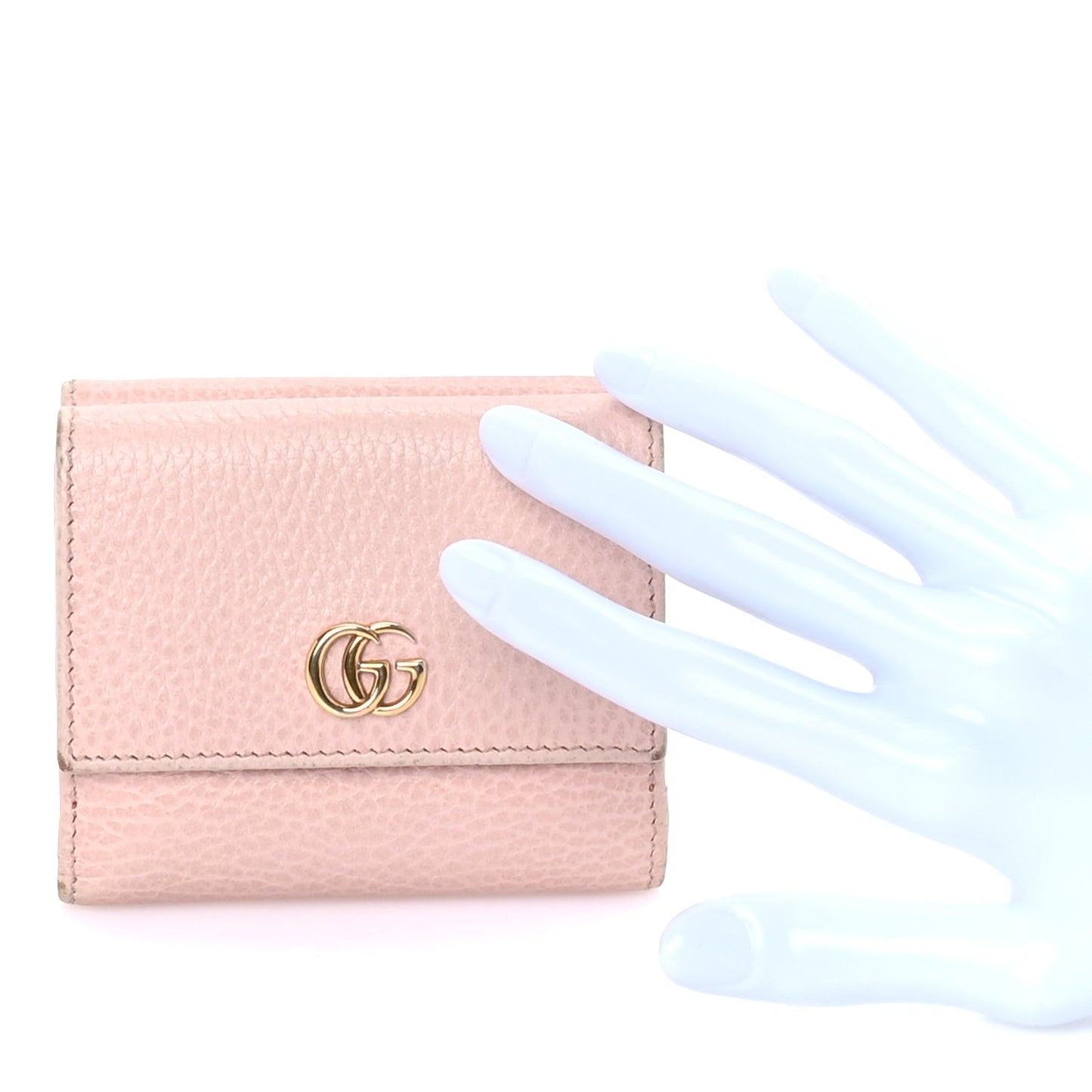 Dollar Calfskin GG Marmont Compact Wallet Box