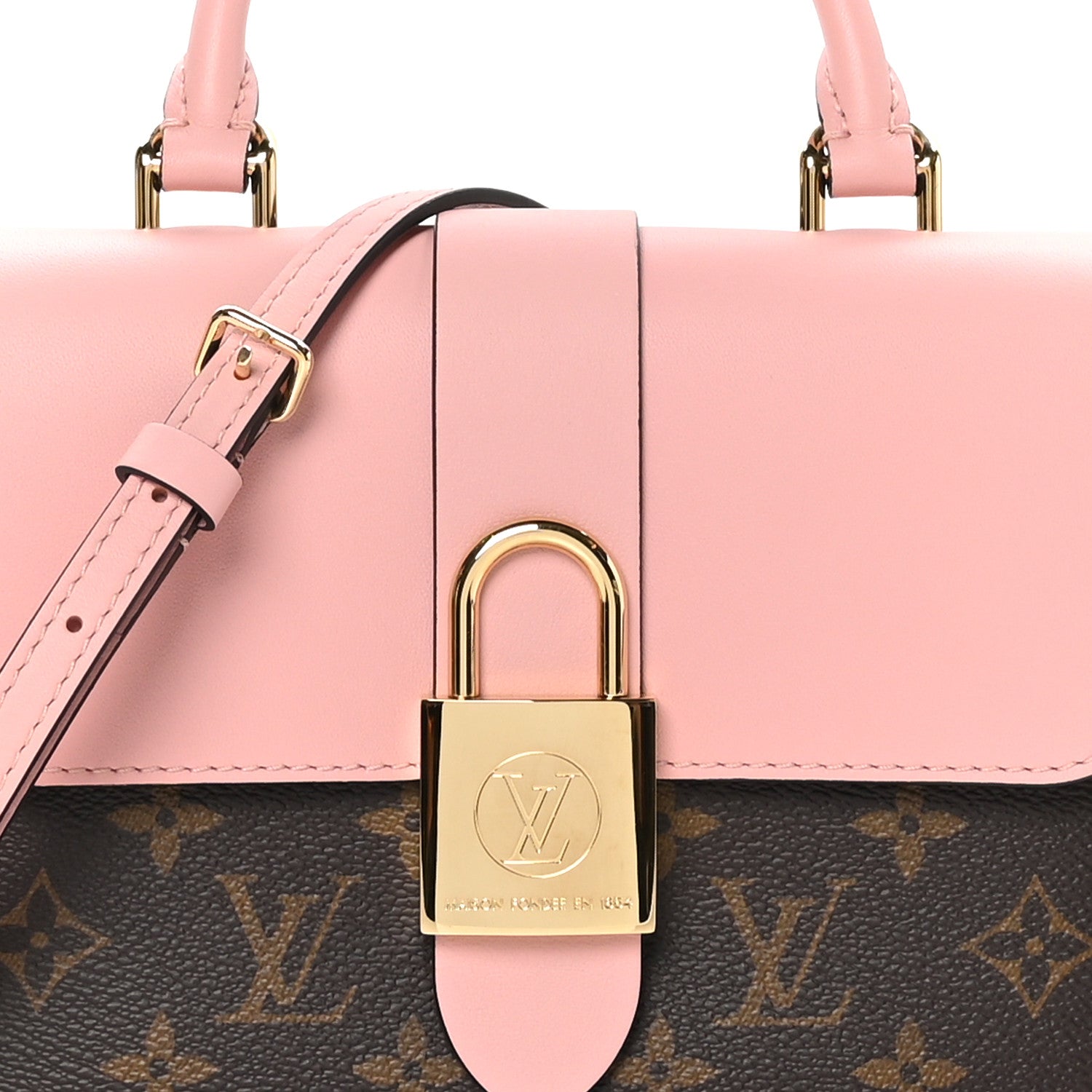 Louis Vuitton Monogram Locky BB Rose Poudre 8 of 11