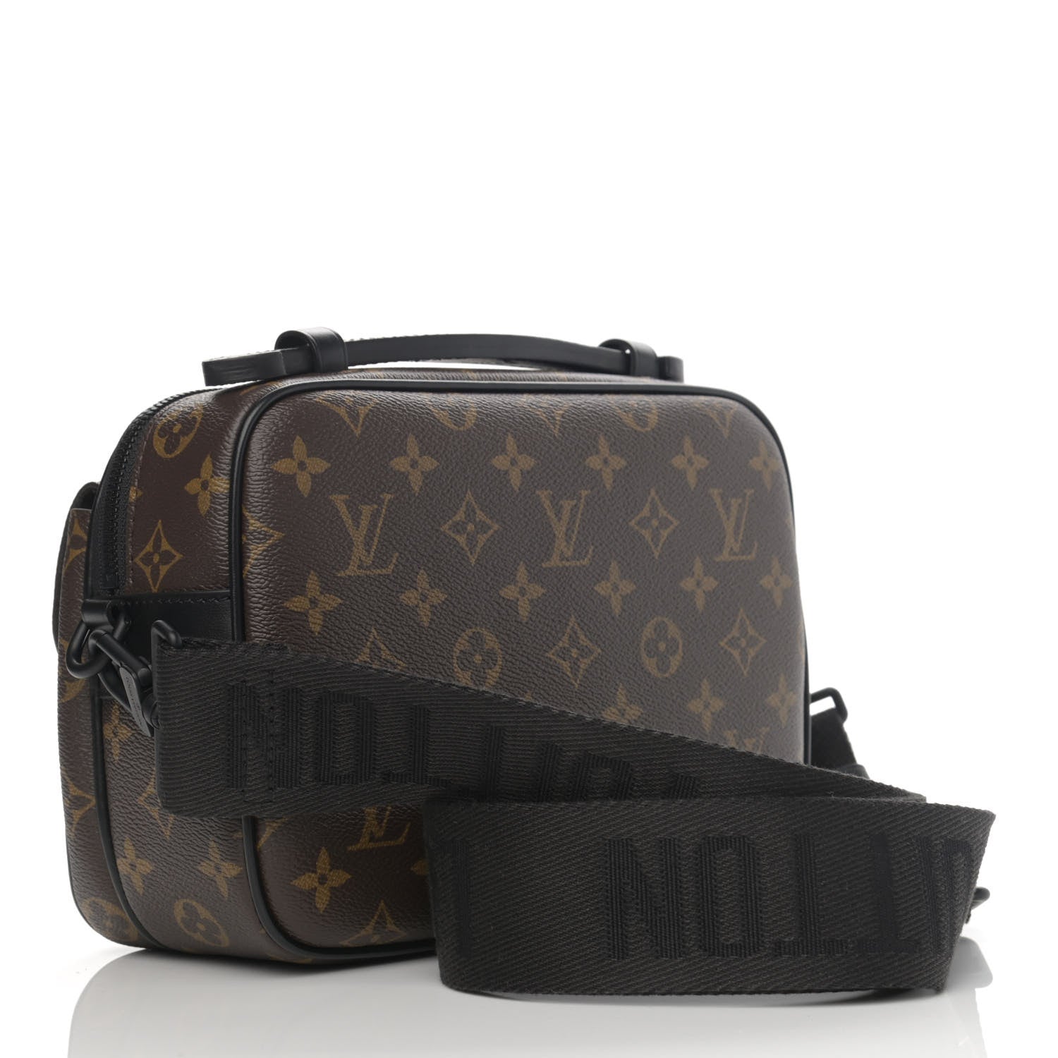 Louis Vuitton Monogram Macassar S Lock Messenger 3 of 9
