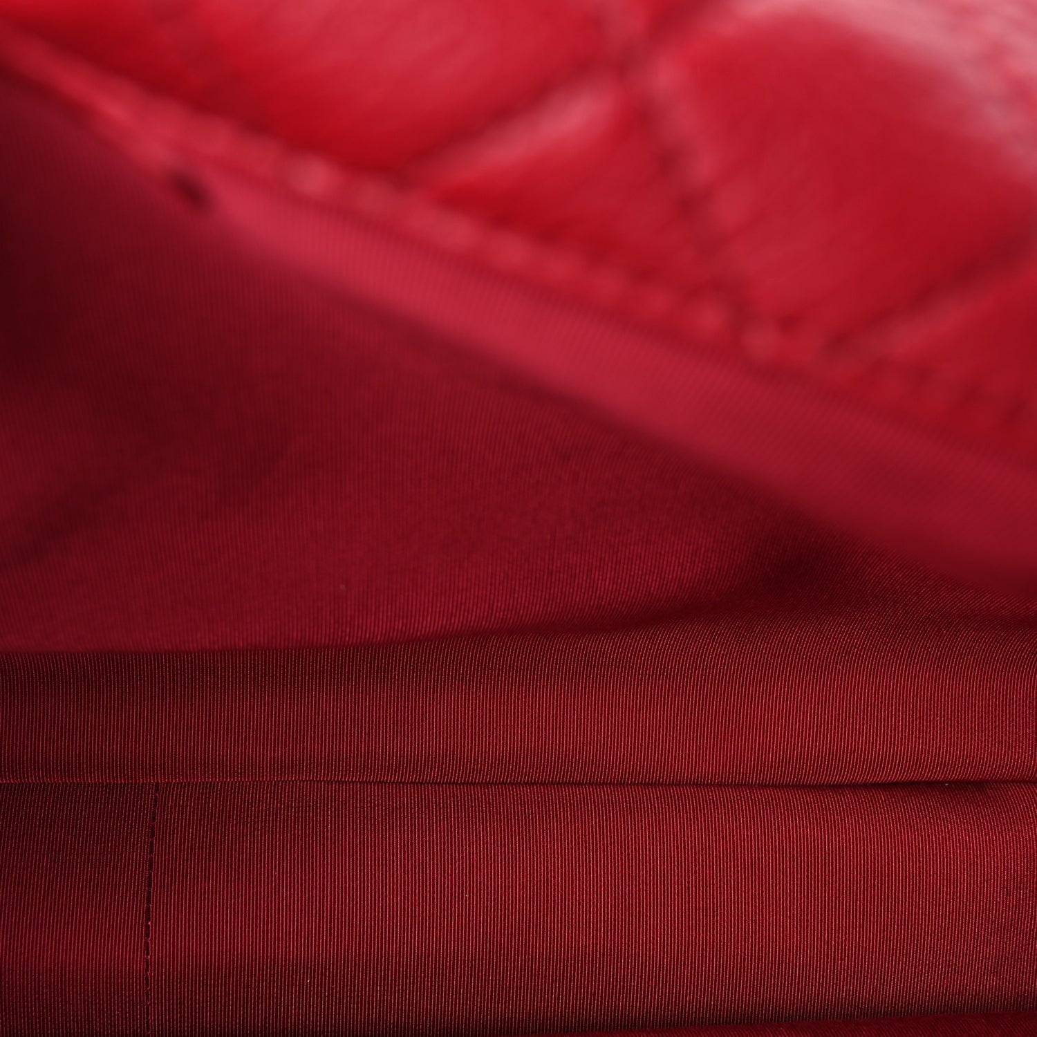 Chanel Calfskin Quilted XXL Travel Flap Bag  Red 4 of 7