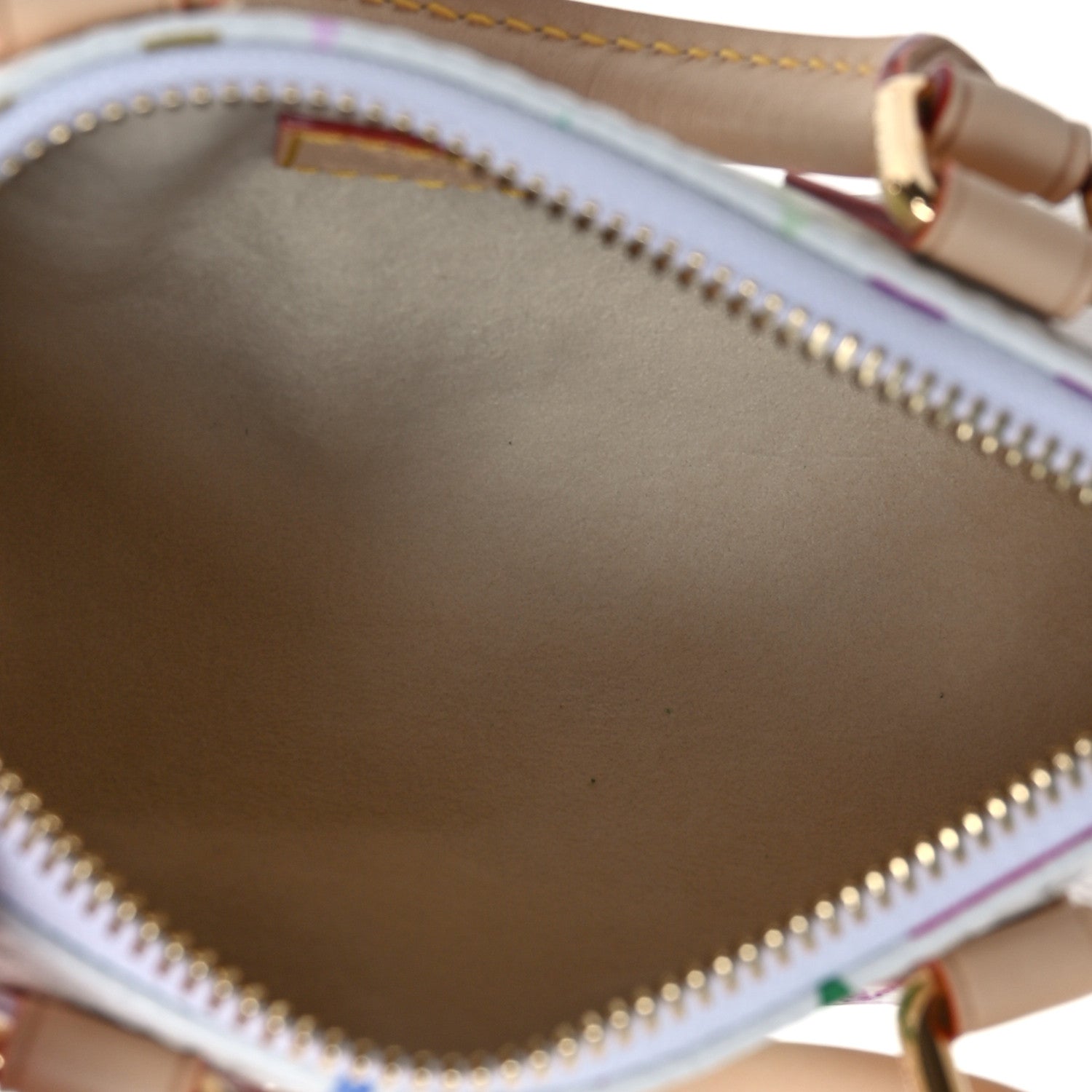 Louis Vuitton LV X TM Monogram Multicolor Nano Speedy White 5 of 9