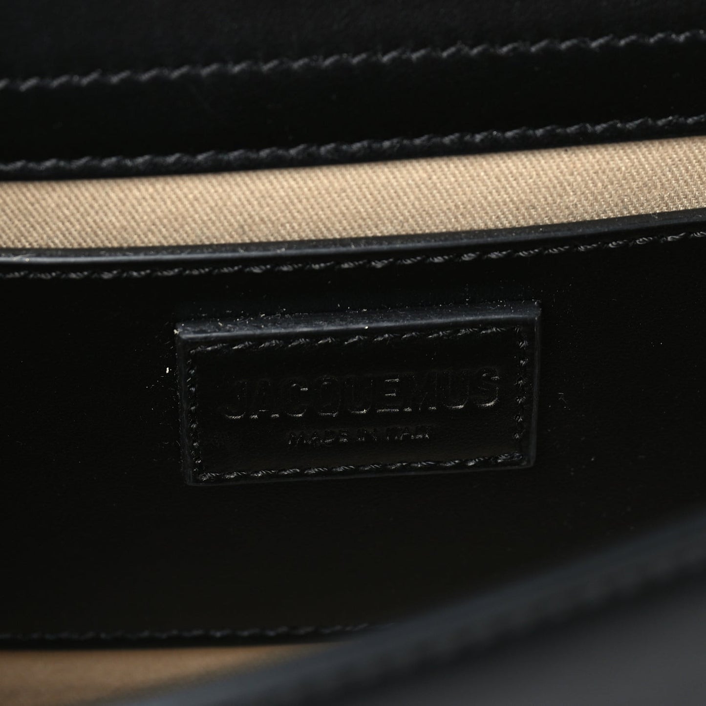 Smooth Calfskin Le Grand Bambino  Black