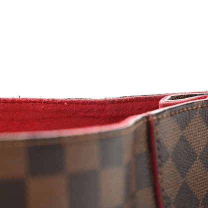 Louis Vuitton Damier Ebene Caissa Hobo Cherry 14 of 25