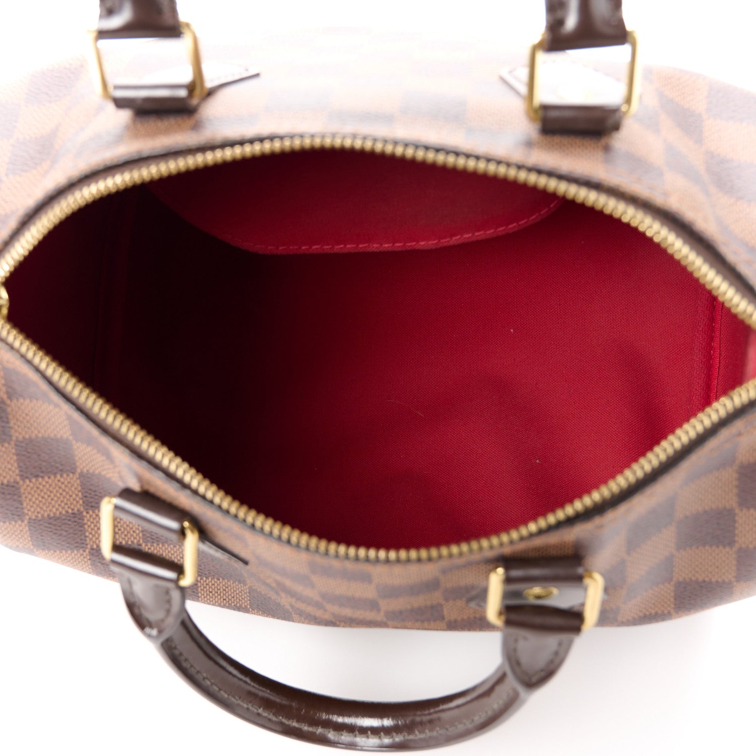 Louis Vuitton LOUIS VUITTON Damier Ebene Speedy 25 5 of 12