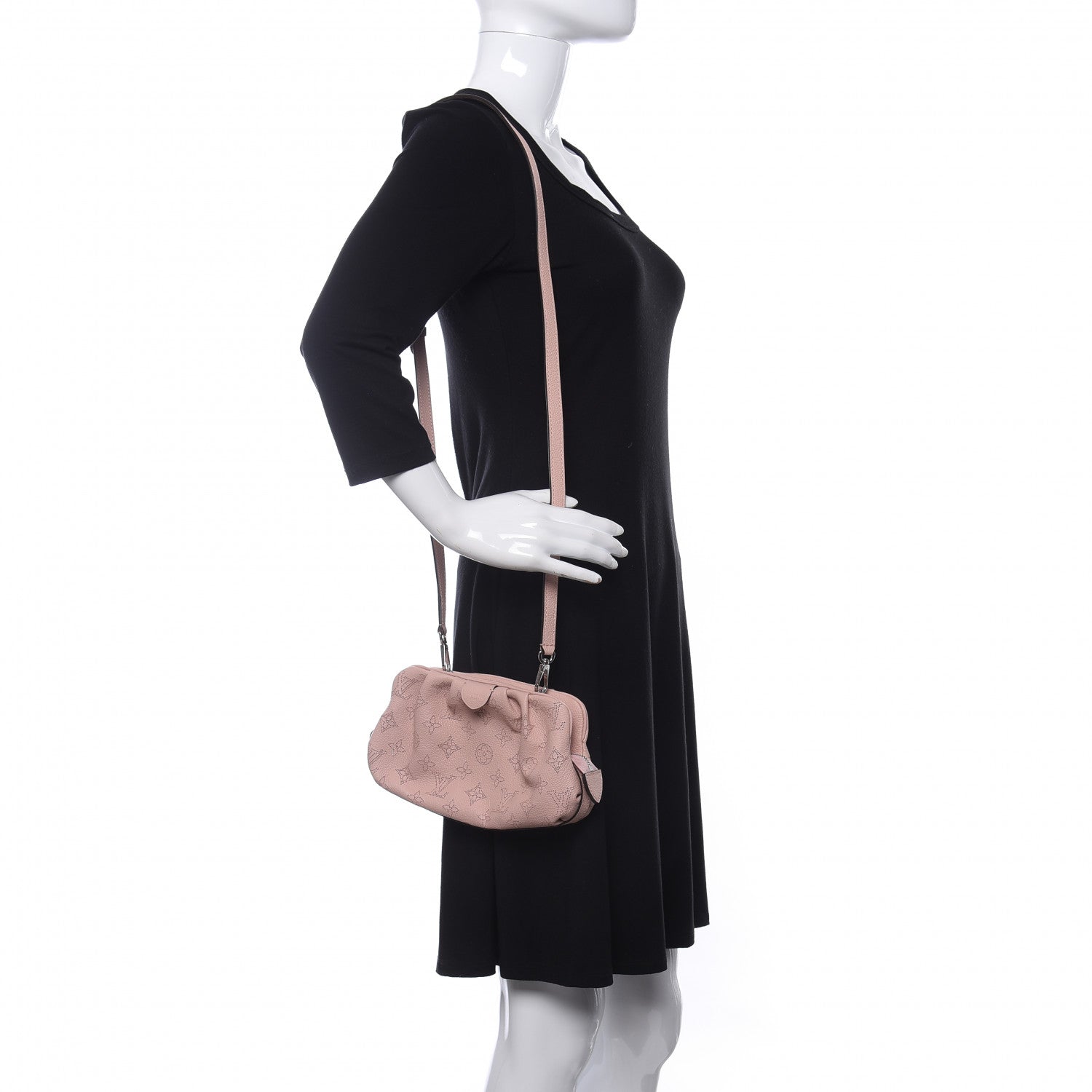 Louis Vuitton Mahina Scala Mini Pouch Magnolia 2 of 9