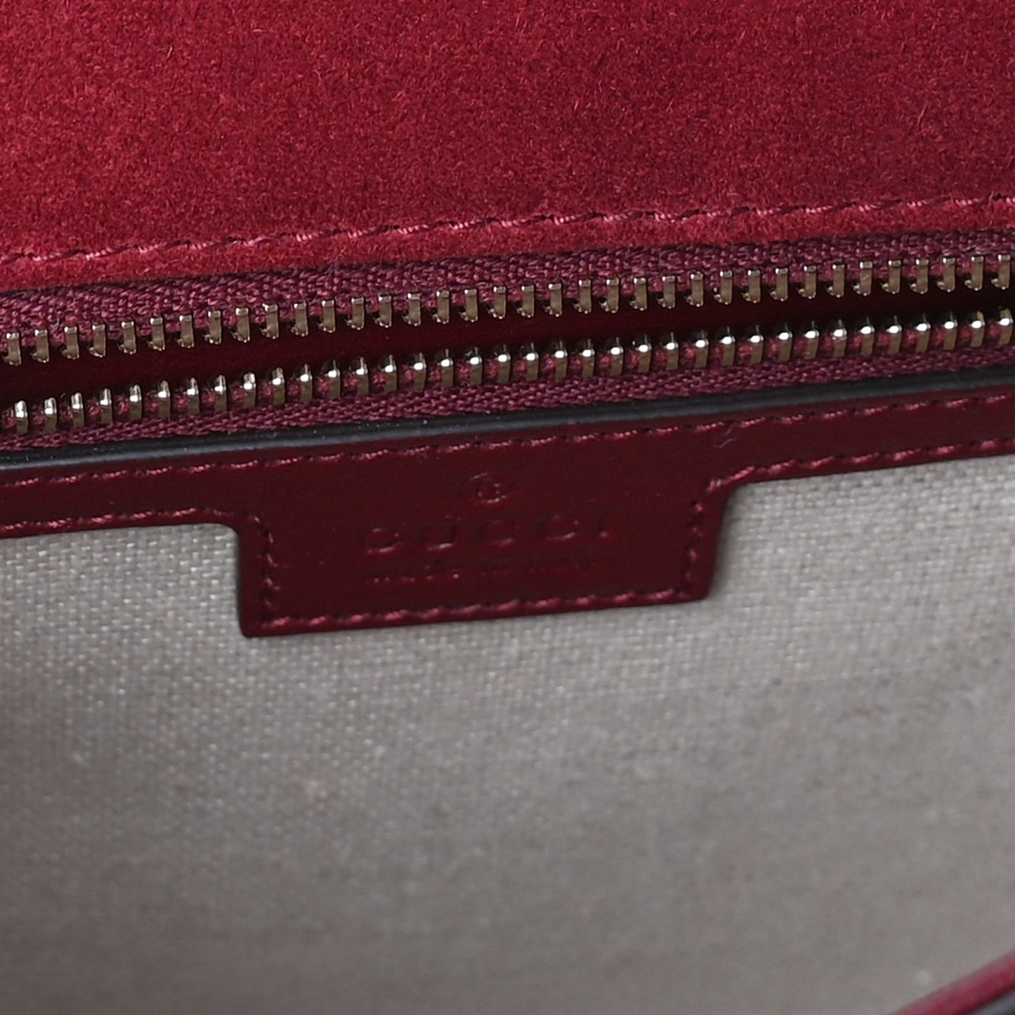 Patent Blondie Medium Shoulder Bag  Rosso Ancora