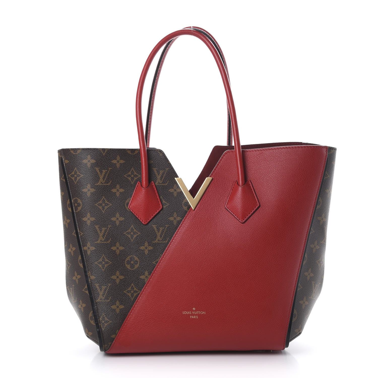 Louis Vuitton Calfskin Monogram Kimono Tote Cherry 1 of 14