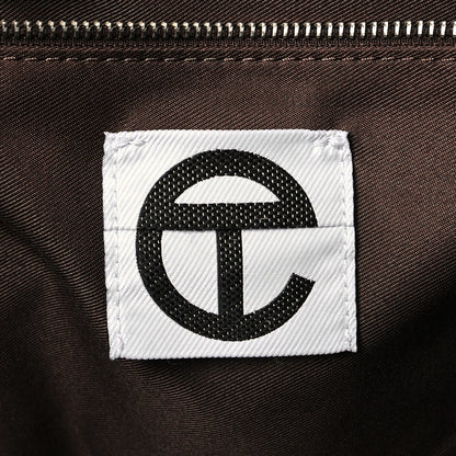 Telfar Vegan Leather Medium Shopping Bag Chocolate 6 of 9