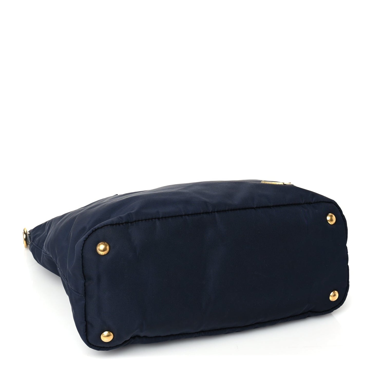 Tessuto Nylon Saffiano Tote Bag Navy