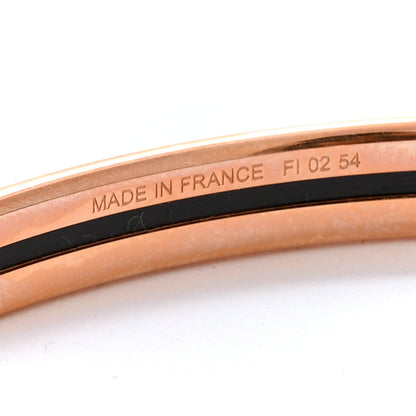 Hermes Enamel Extra Narrow Uni Bracelet 65 Rose Candeur 5 of 6