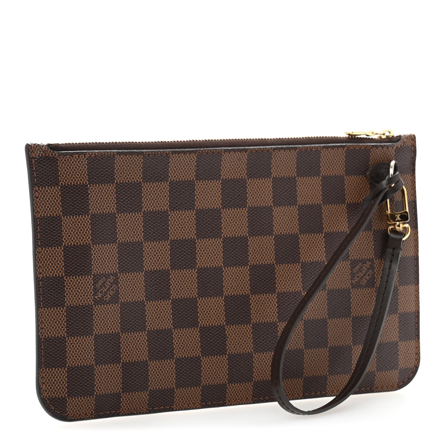 Louis Vuitton Damier Ebene Neverfull MM GM Pochette 3 of 9
