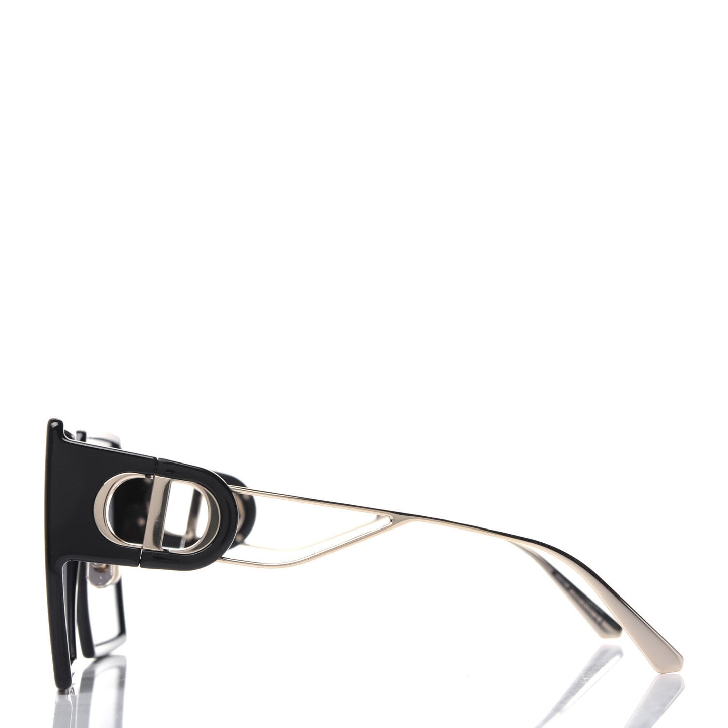 Square 30 Montaigne Sunglasses Black