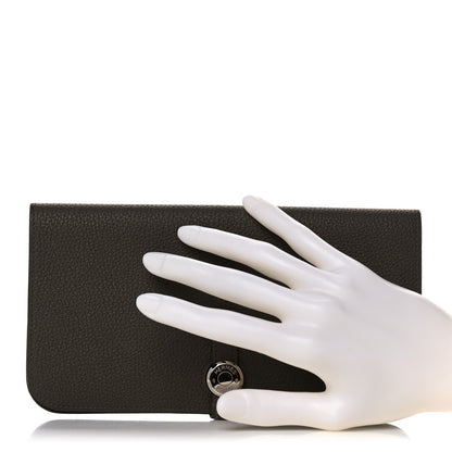 Hermes Togo Dogon Recto Verso Wallet Etain 2 of 15
