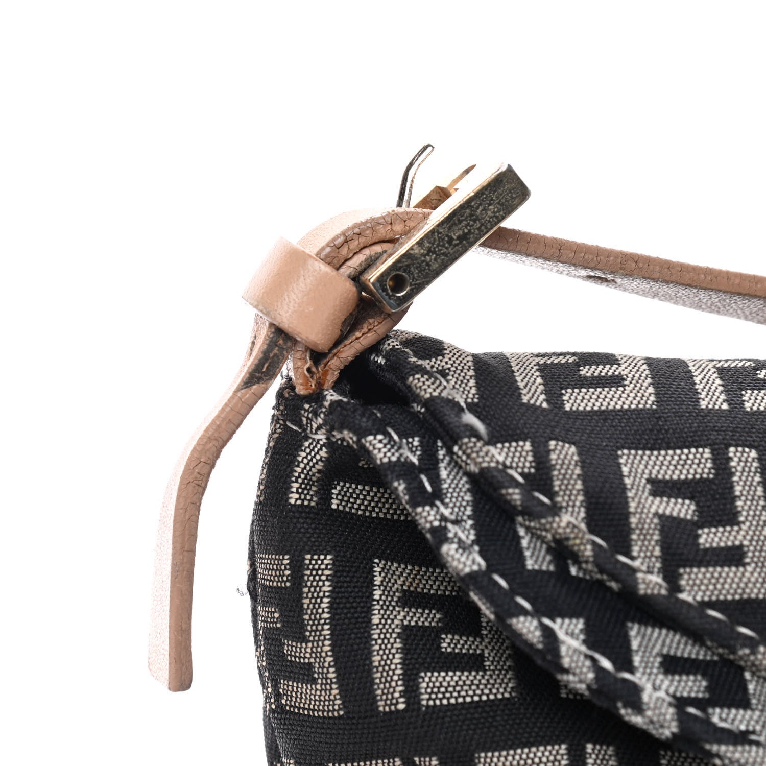 Fendi Zucchino Baguette Tan 9 of 12