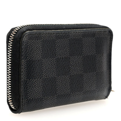 Louis Vuitton Damier Graphite Zippy Coin Purse Vertical 3 of 7