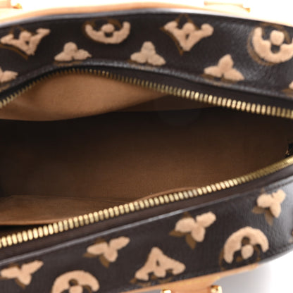 Louis Vuitton Monogram Tuffetage Deauville Cube Caramel 5 of 10