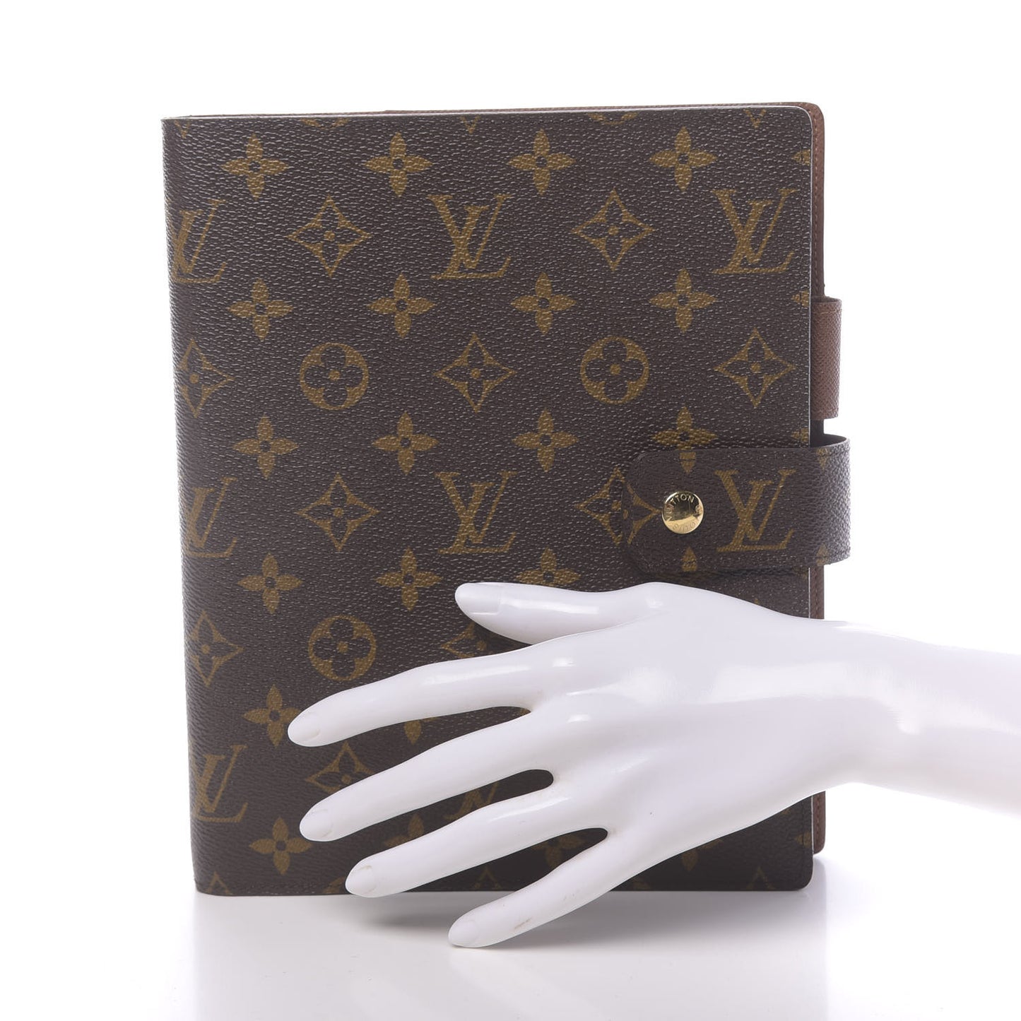 Monogram Large Ring Agenda Cover