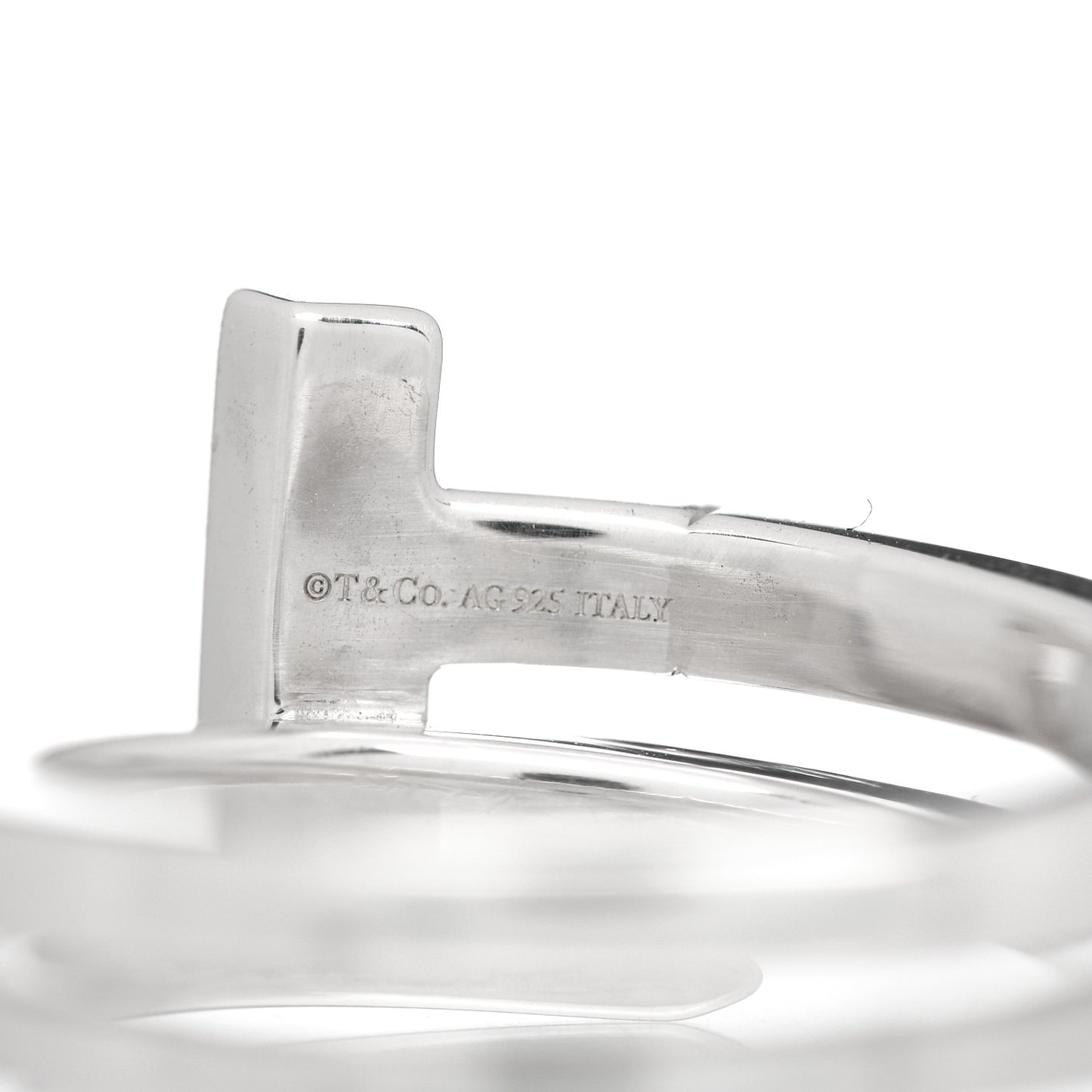 Sterling Silver T Square Wrap Ring 49 5