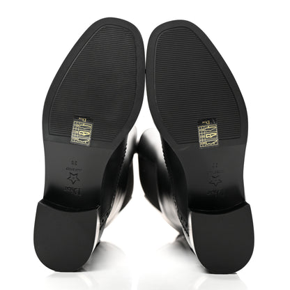 Christian Dior Calfskin D-Folk Boot 36 Black 5 of 9