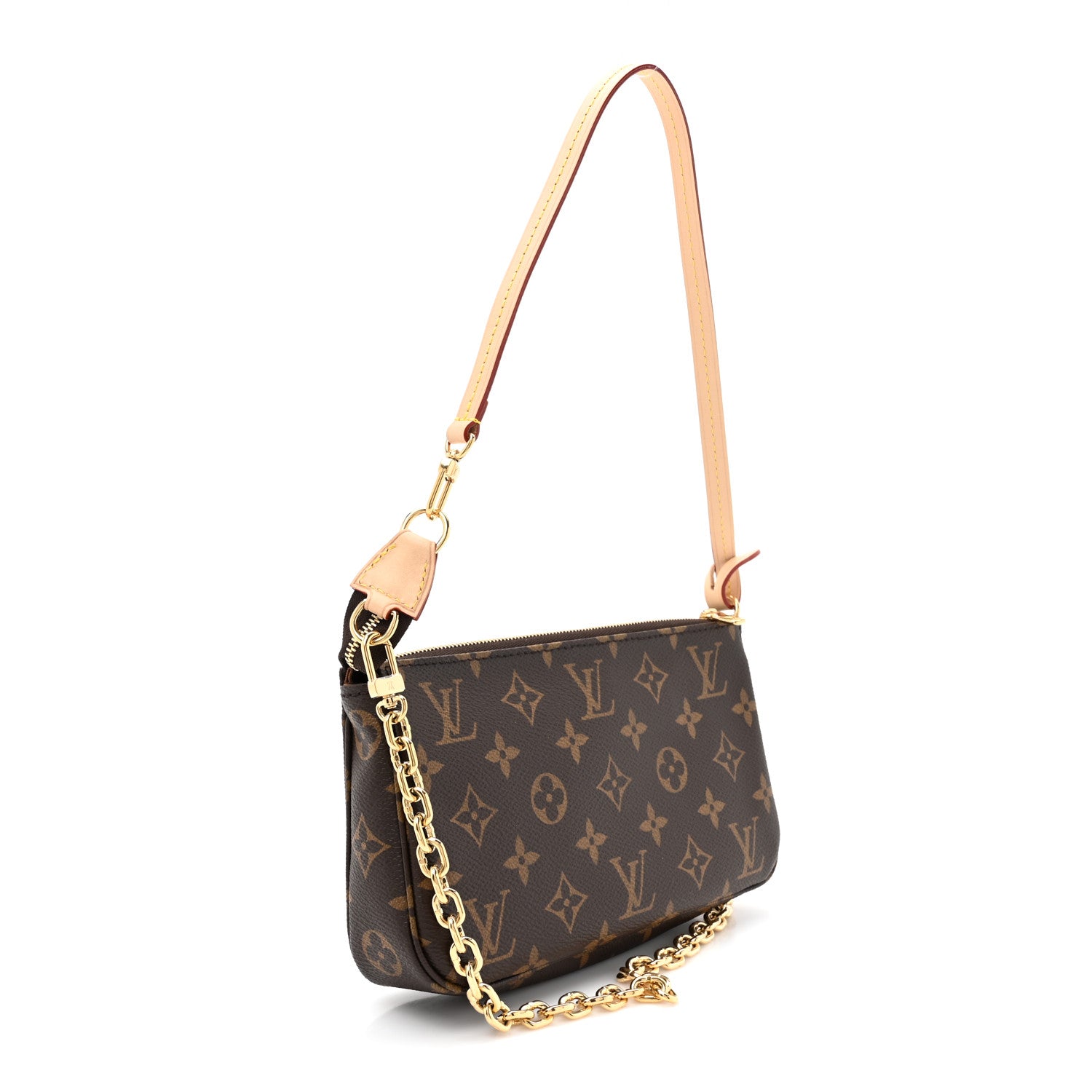 Louis Vuitton Monogram Chain Pochette Accessories 3 of 11