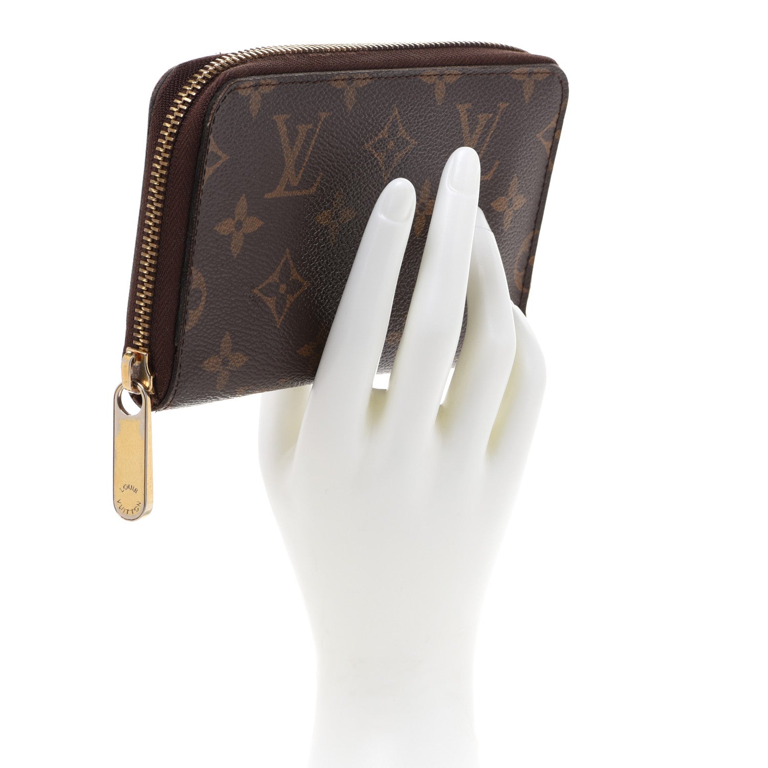 Louis Vuitton Monogram Zippy Compact Wallet 2 of 11