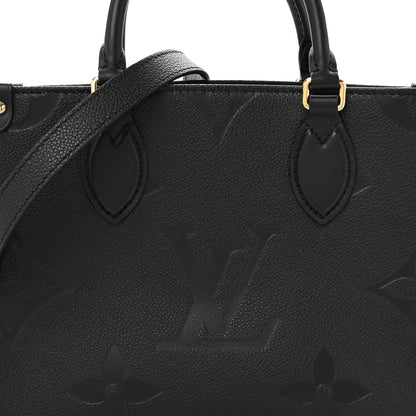 Louis Vuitton Empreinte Monogram Giant Onthego PM Black 7 of 10