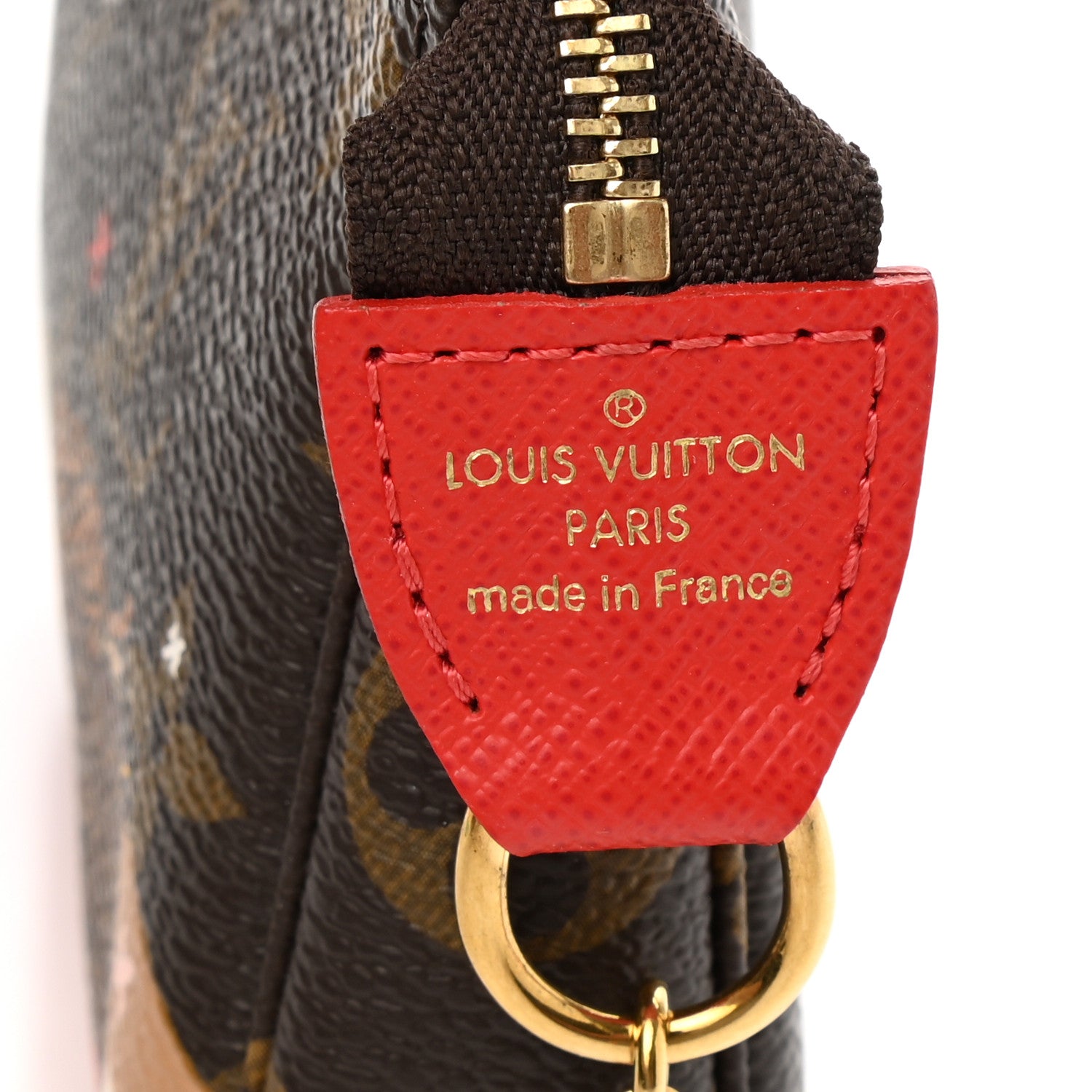 Louis Vuitton Monogram 2018 Christmas Animation Mini Cats Pochette Accessories 7 of 8