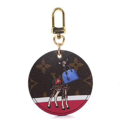 Louis Vuitton Monogram 2017 Christmas Animation Bag Charm Key Holder 1 of 2