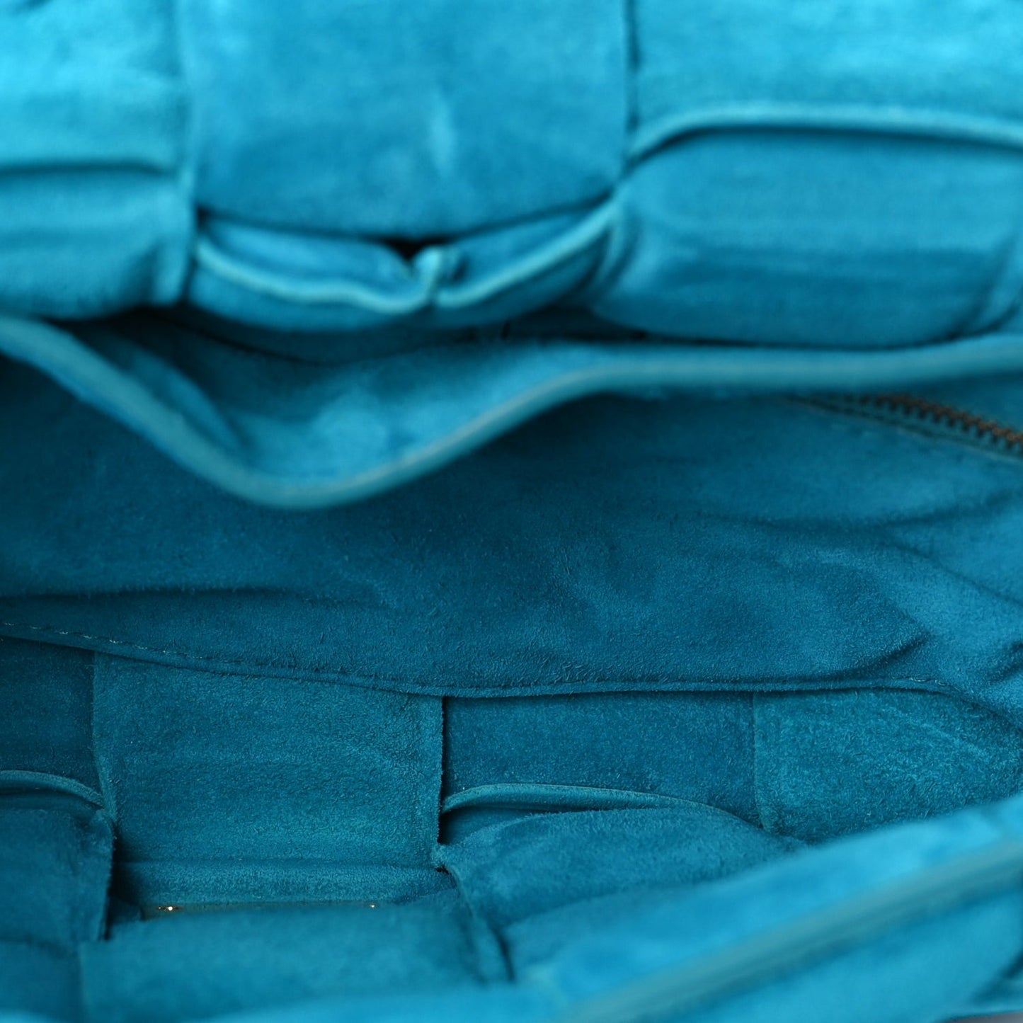 Suede Maxi Intrecciato Padded Chain Cassette Crossbody Bag Blaster