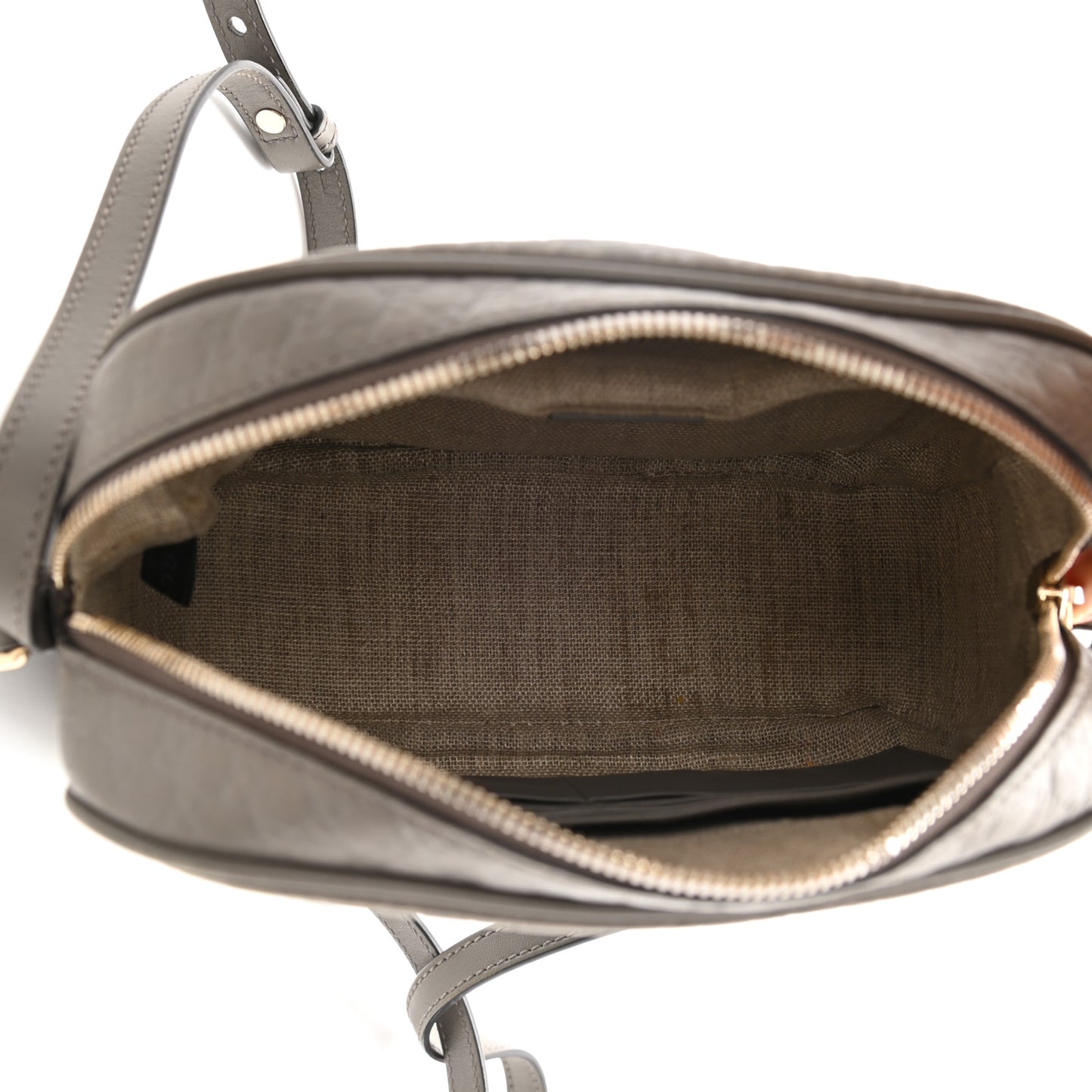 Microguccissima Mini Bree Messenger Bag Grey