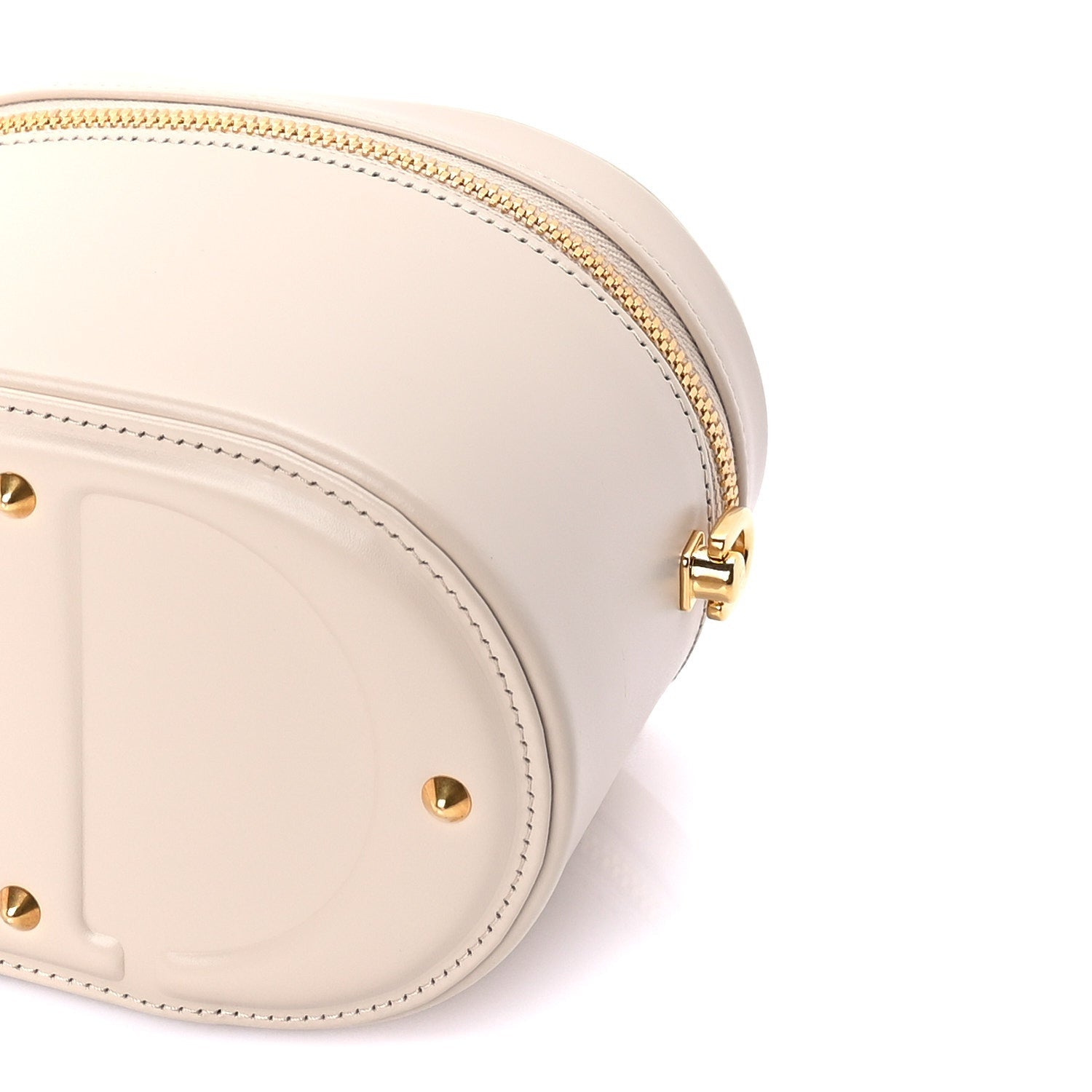 Christian Dior Lambskin Signature CD Vanity Case Caramel Beige 8 of 8