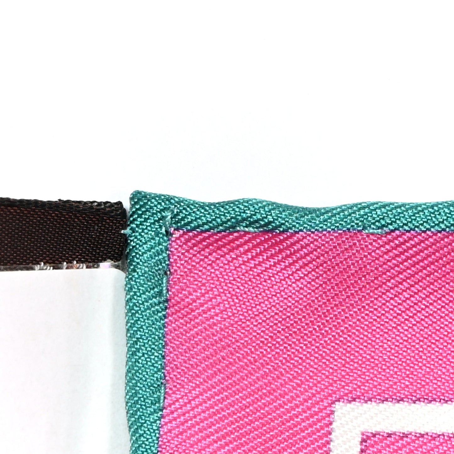 Silk Couvertures Et Tenues Double Face Scarf 90 Vert Rose White